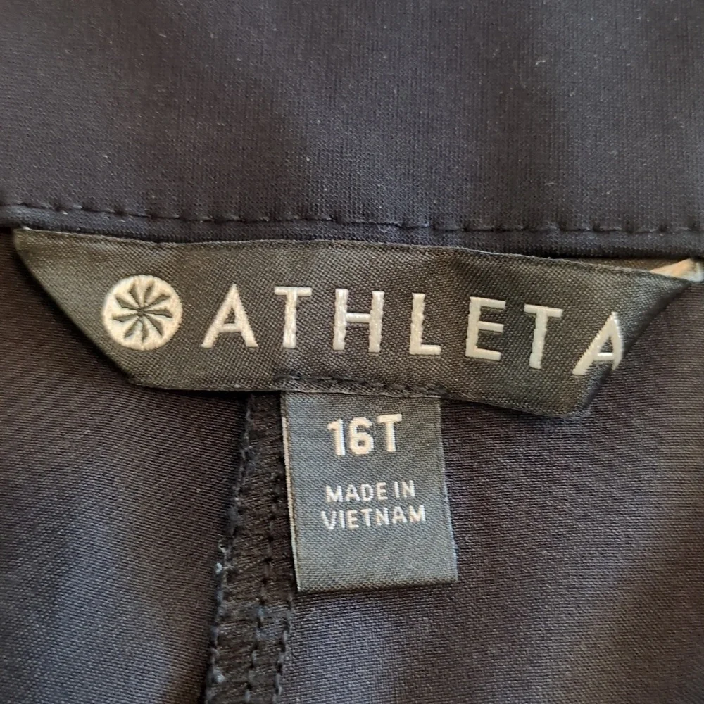 Athleta Gramercy Track Trouser in Black Size 16 Tall - Picture 9 of 12